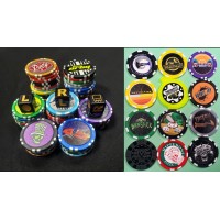 71 Chip Mega Set - S6+Rookies+Dice 71 Chip Mega Set - S6+Rookies+Dice
