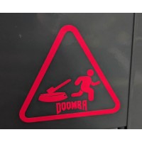 Doomba Decal- Pink Doomba Decal- Pink